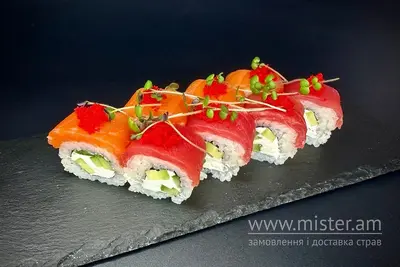 Рол "Філадельфія мікс" з лососем та тунцем Хочу Sushi-Pizza & Grill undefined фото