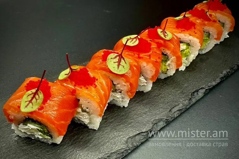 Рол "Філадельфія" з лососем - "Хочу Sushi-Pizza & Grill" в Сумах фото