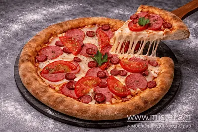 Піца М'ясна з сирними бортиками Spar pizza undefined фото
