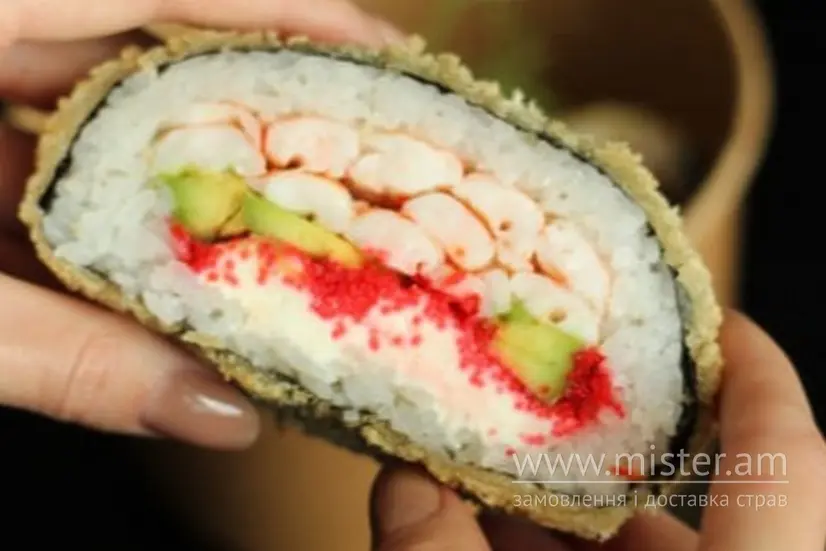 Суші-бургер з креветкою - "Guava Sushi" в Чернігові фото 