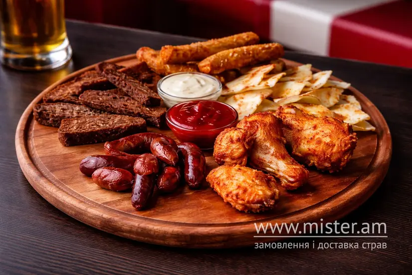 Пивна тарілка велика - "Pit Lane Burger" в Самборі фото 