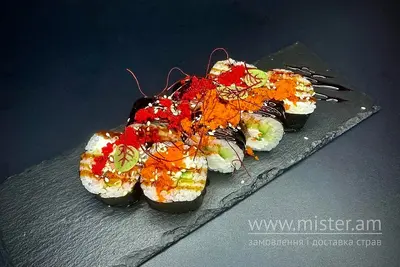 Футомакі з лососем теріякі Хочу Sushi-Pizza & Grill undefined фото