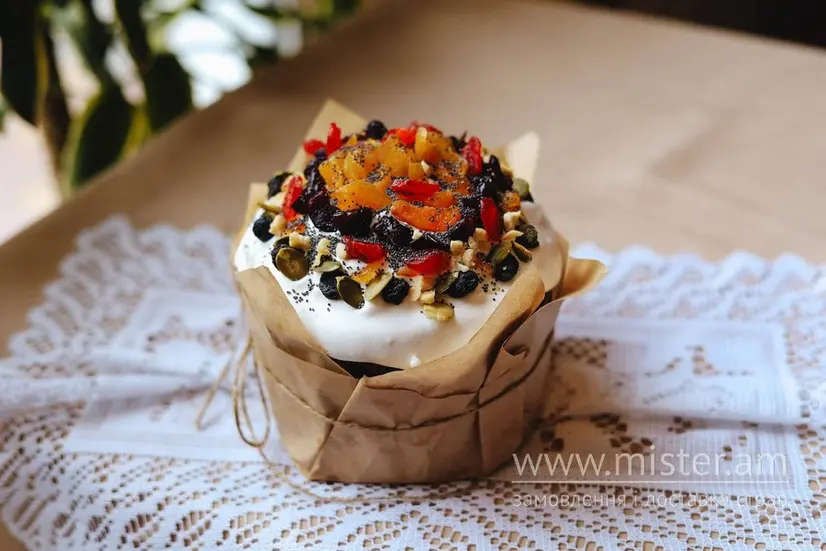 Паска класична з сухофруктами 600 г - "Великодні набори" в Черкасах фото 