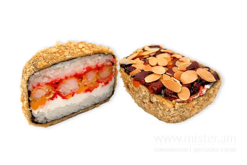 Суші-бургер з креветкою темпура - "Kilogram Sushi" в Сумах фото 