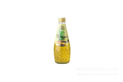 Напій Bisan Basil Seed Drink Pineapple 290 мл Red Hot Chily Shop undefined фото