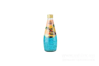 Напій Bisan Basil Seed Drink Mixed Fruit 290 мл Red Hot Chily Shop undefined фото