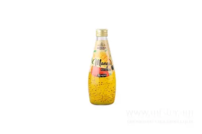 Напій Bisan Basil Seed Drink Mango 290 мл Red Hot Chily Shop undefined фото