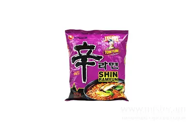 Локшина Рамен Шин Том Ям Nongshim 123 г Red Hot Chily Shop undefined фото