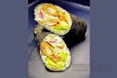 Суші шаурма з креветкою та крабом (не смажена) Метр Пива&Суші undefined фото