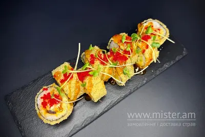 Теплий рол з креветками Хочу Sushi-Pizza & Grill undefined фото