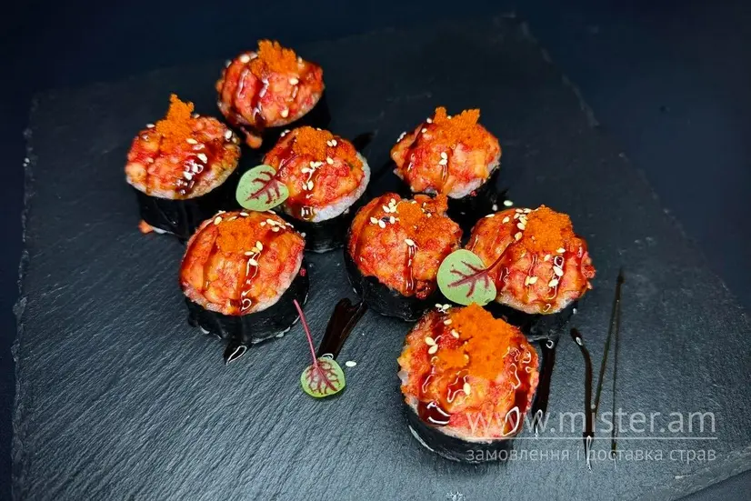 Запечений рол з лососем - "Хочу Sushi-Pizza & Grill" в Сумах фото 