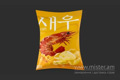 Чипси "Shrips" креветкові зі смаком сиру Драфт undefined фото