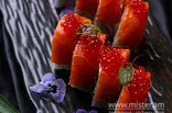 Преміальний рол з креветкою темпура та копченим лососем Granat undefined фото