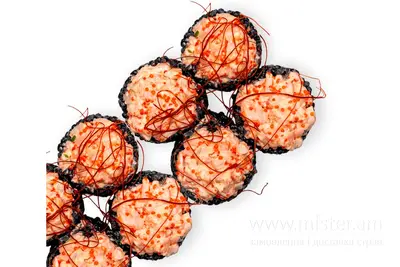 Black рол з тартаром з креветки Kilogram Sushi undefined фото