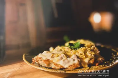 Дерун по-селянськи з грибною підливою Free House undefined фото