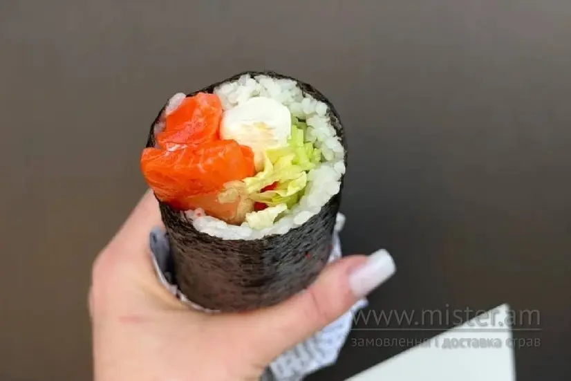 Sushi Roll-up з лососем - "Deluxe Sushi NK" в Нікополю фото 