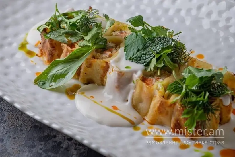 Канелоні з лососем та сирним соусом - "The Truffle" в Черкасах фото