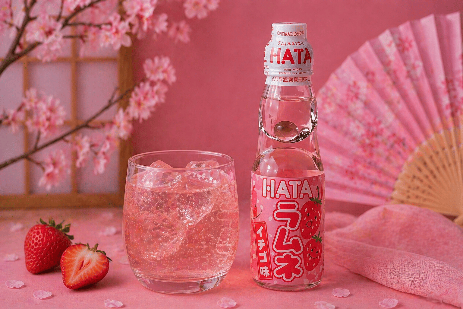 Ramune Strawberry | Lazy Crazy. Sushi order & delivery. Chișinău.