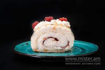 Меренговий рулет із маскарпоне Budu ТВОЇМ ХЛІБОМ undefined фото