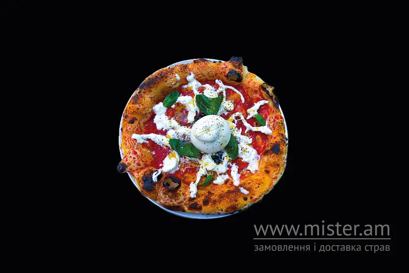 Піца "Буррата" 30 см - "Dovas Pizza" в Черкасах фото