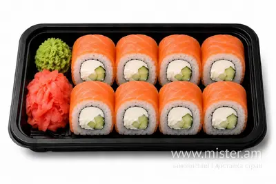 Філадельфія з копченим лососем Soho steed food undefined фото