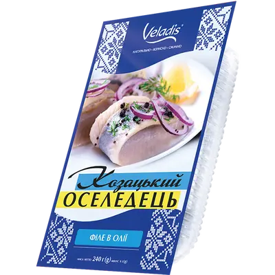 Оселедець "Veladis" філе в олії 240 гр Veladis undefined фото