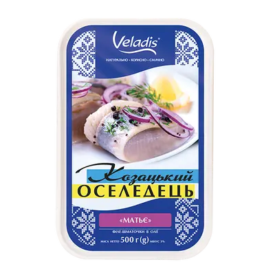 Оселедець "Veladis" філе-шматок в олії "Матьє" 500 гр Veladis undefined фото