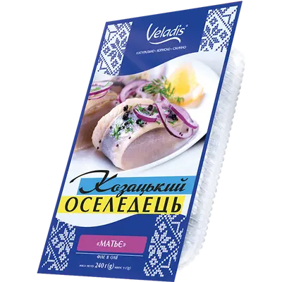 Оселедець "Veladis" філе-шматок в олії "Матьє" 240 гр Veladis undefined фото