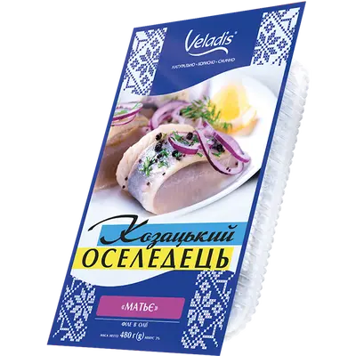 Оселедець "Veladis" філе-шматок в олії "Матьє" 480 гр Veladis undefined фото