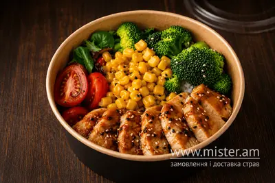 Боул З куркою теріякі Soho steed food undefined фото