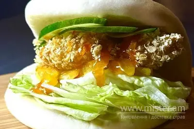 Парова булочка бао з креветками кріспі Woka undefined фото