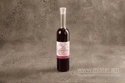 Домашнє вино гранатове 0.5 л Qirim undefined фото