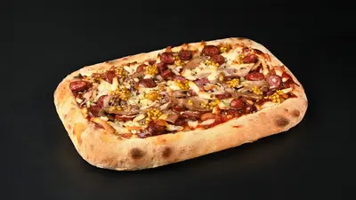 Пінца з мисливськими ковбасками (540 г) Meat Bar в ТРЦ Lavina Mall undefined фото