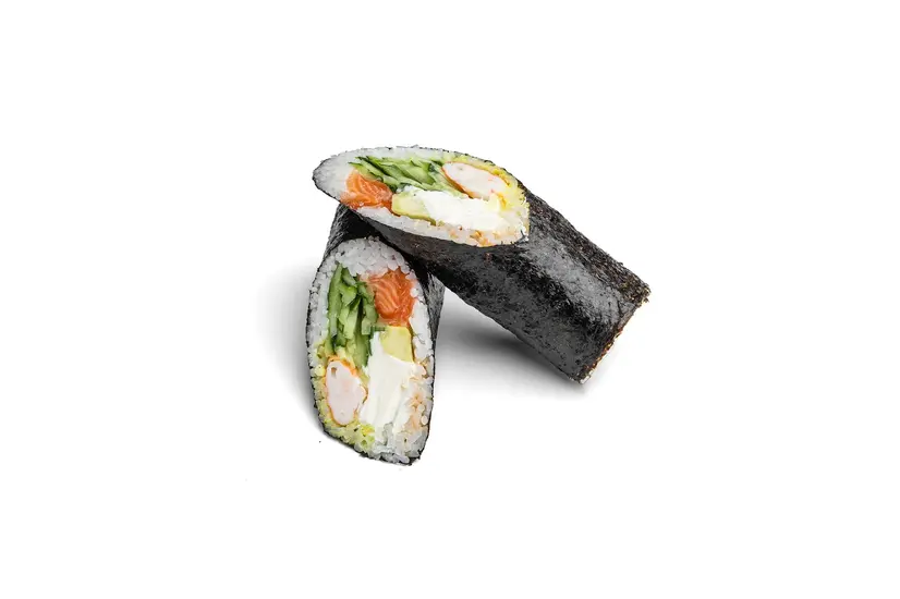Hand Roll (Темакі) з лососем та креветками - "Real Roll" в Вінниці фото 