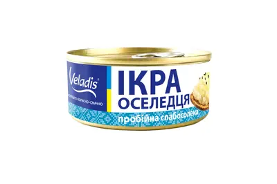 Ікра оселедця пробійна cлабосолона Veladis undefined фото
