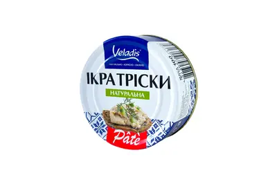 Пате "Veladis" ікра тріски натуральна Veladis undefined фото
