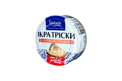 Пате "Veladis" ікра тріски з копченою скумбрією Veladis undefined фото