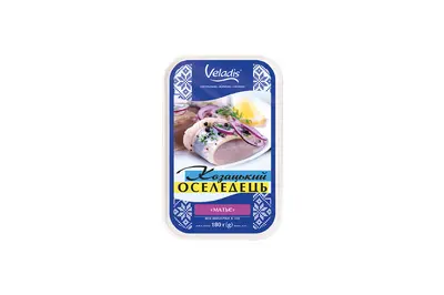 Оселедець "Veladis" філе-шматок в олії "Матьє" 180 гр Veladis undefined фото