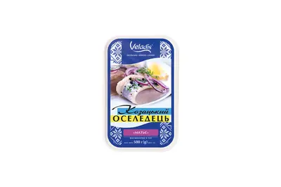 Оселедець "Veladis" філе-шматок в олії "Матьє" 500 гр Veladis undefined фото