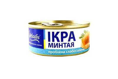 Ікра пробійна "Veladis" минтая, банка заліз (100гр) Veladis undefined фото