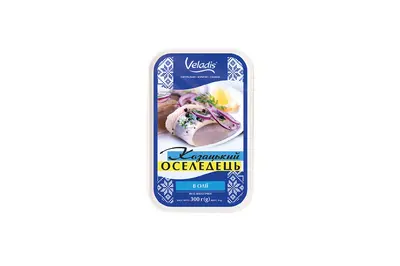 Оселедець "Veladis" філе-шматок в олії 300 гр Veladis undefined фото