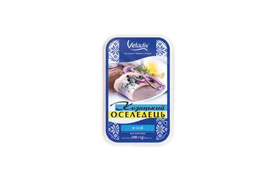 Оселедець "Veladis" філе-шматок в олії 500 гр Veladis undefined фото