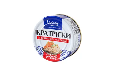 Пате "Veladis" ікра тріски з лососем Veladis undefined фото