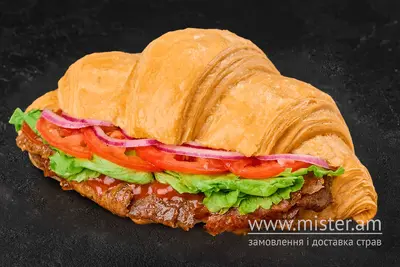 Круасан Гірос з яловичиною Lviv croissant undefined фото