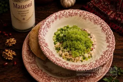 Холодний суп-майоні з копченою куркою Джорджина undefined фото