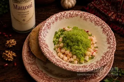 Холодний суп-мацоні з креветкою Джорджина undefined фото