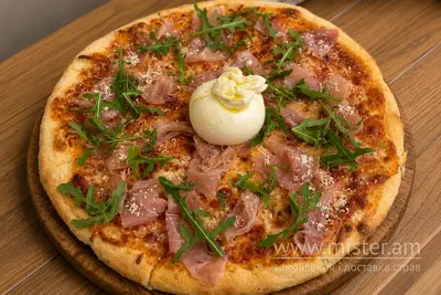Піца з бурратою та прошуто 30 см New York Street Pizza undefined фото