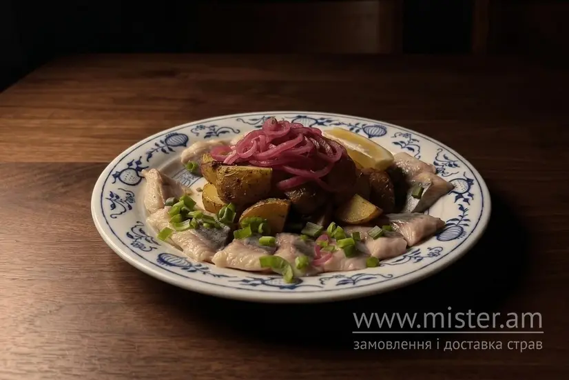 Оселедець з картоплею - "Crann pub" в Хмельницькому фото