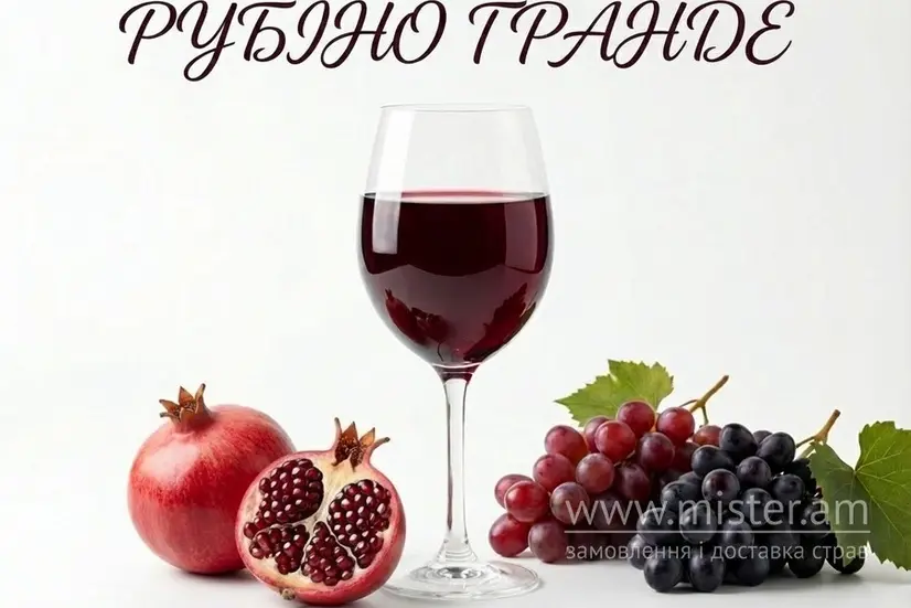 Вино "Рубіно Гранде" червоне напівсолодке 1 л - "SOLOD PROSPEKT" в Хмельницькому фото