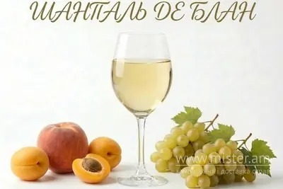 Вино "Шанталь Де Блан" біле напівсолодке 1 л SOLOD PROSPEKT undefined фото